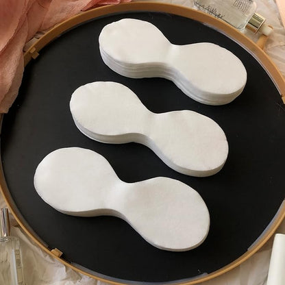 MoyRetty 100 Sheets Disposable Non Woven Eye Care Cotton, Facial Eye Covers Spa Cotton Paper, Cosmetic Facial Paper Sheet Eye Nose Face Pads