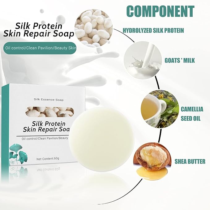 2PCs SkinFerm Collagen Milk Whitening Soap,
