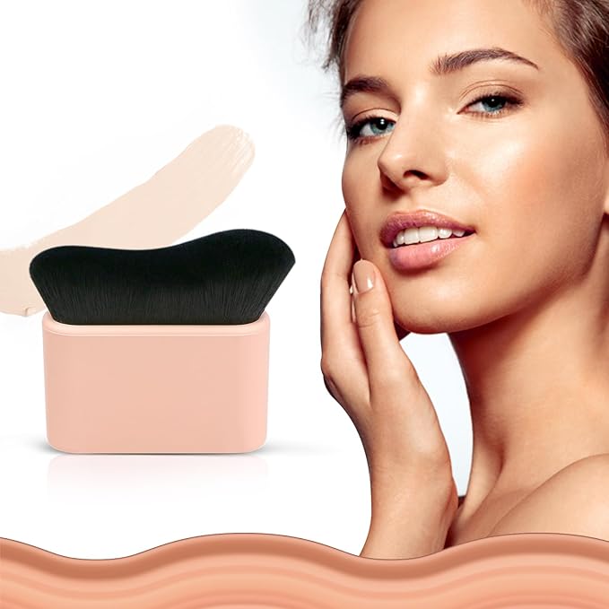 Self Tanner Brush By Yoseng - Self Tanning Brush Applicator- Kabuki Brush for Body body Bronzer, Sunscreen Brush,Foundation Brush Makeup Brush for Fake Tan for Best Self Tan for Face and Body,Legs
