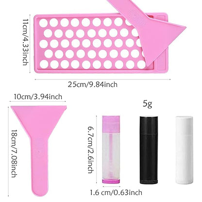 RONRONS Pink Lip Balm Crafting Kit, Gifts