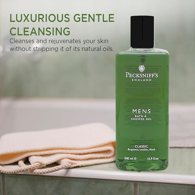 Pecksniff's Men's Luxurious Moisturizing Bath &