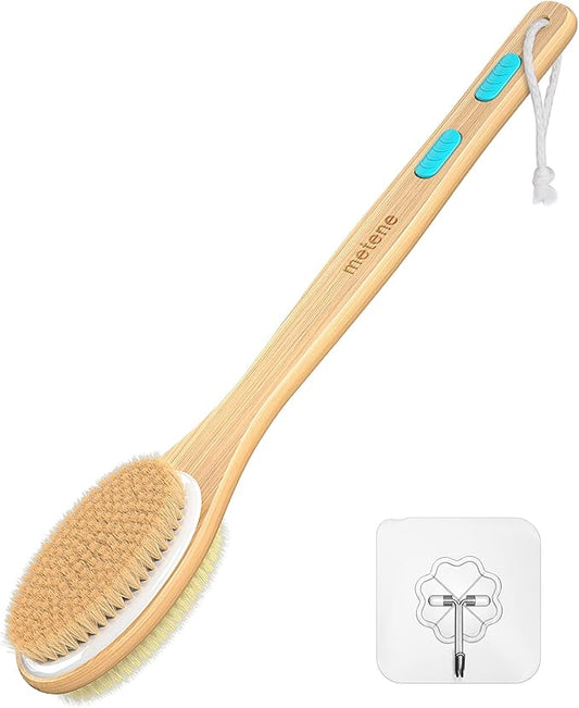 Metene shower brush with soft