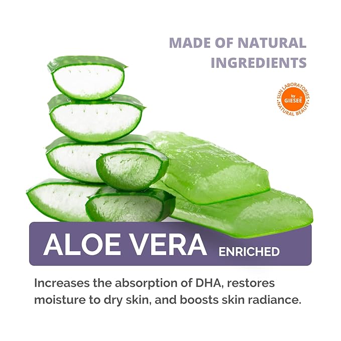 Sun Laboratories By Giesee Ultra Dark Spray Tan Solution 16 oz - Professional Spray Tan, Sun Tanning Lotion, Fake Tan, Airbrush Tanning Machine, Non-Toxic Self Tanner, Spray Tan Kit