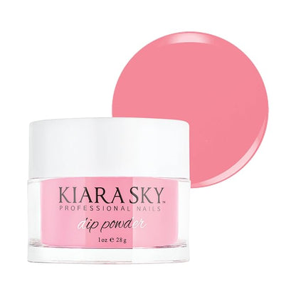 Kiara Sky Long Lasting Nail Dip Powder Pink Cotton Kisses 1 oz