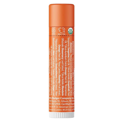 Badger - Classic Lip Balm, Tangerine