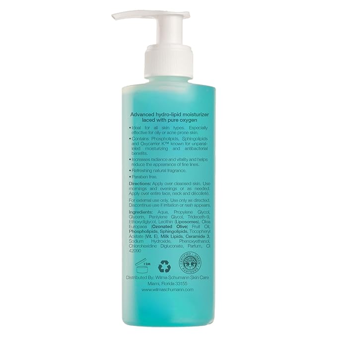 Oxygen Moisturizing Serum for Face, Hydrating Facial Serum, 8 oz