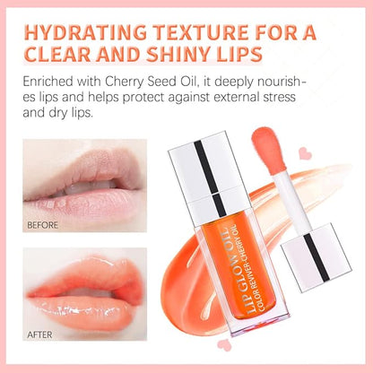 GL-Turelifes Plumping Lip Gloss Oil, Hydrating Lip Gloss GL-Turelifes