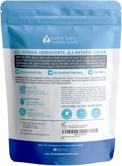 Sleepy Time 32 Ounces Epsom Salt with Essential Oils