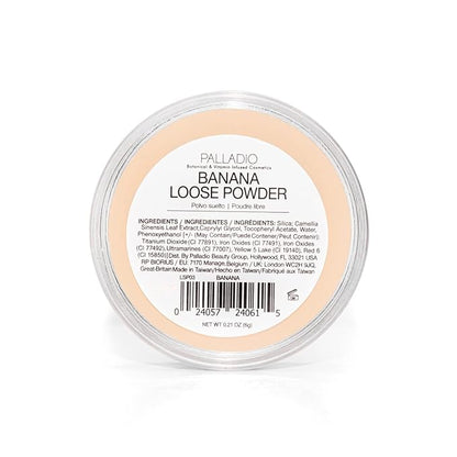 Palladio 4 Ever+Ever Mattifying Loose Setting Powder (Banana