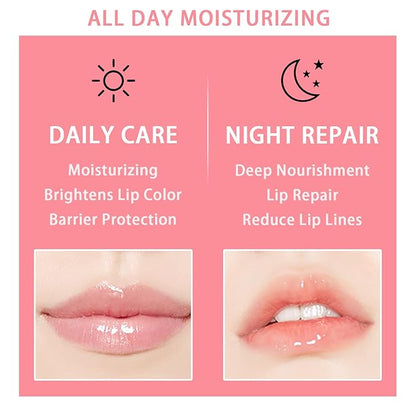 3 Pcs Bee Lip Balm Honey (Honey+Strawberry+Watermelon)