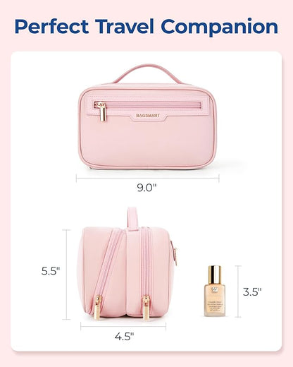 Bagsmart travel makeup bag large