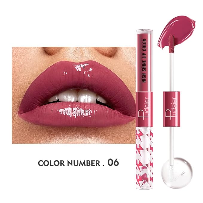 High Shine Lip Gloss with Clear Fixed Color High