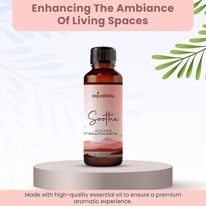 Eucalyptus Massage Oil – Soothing Aromatherapy Blend for Comfort – 80ml Bottle – Perfect for a Relaxing Experience – Great Gift for Women