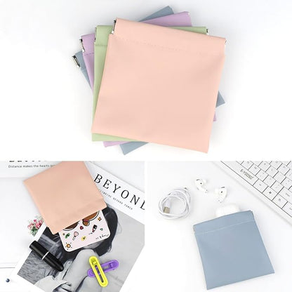 4 pcs cosmetic bag snap