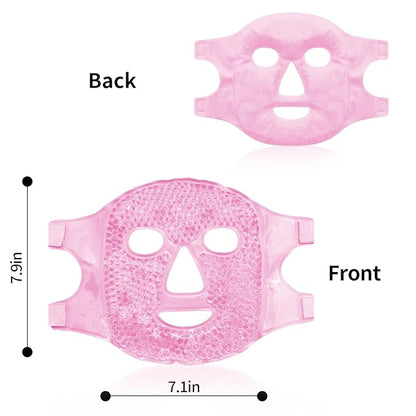 Cold face eye masks ice