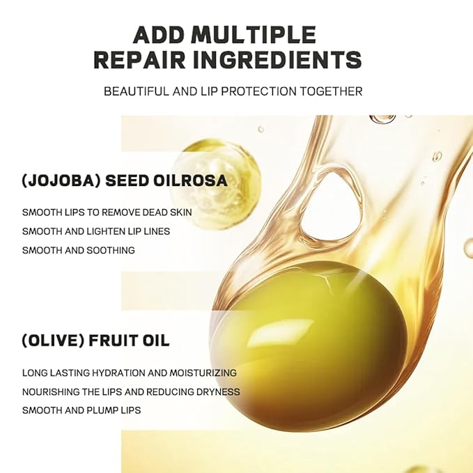 AKARY Shimmery Glitter Lip Gloss, Tinted Hydrating Waterproof Long Lasting Liquid Lipstick for Lip Plumper Makeup with Jojoba Seed OilRosa, Sparkle Lipstick Moisturizing High Shine Lip Glow Stain, 03