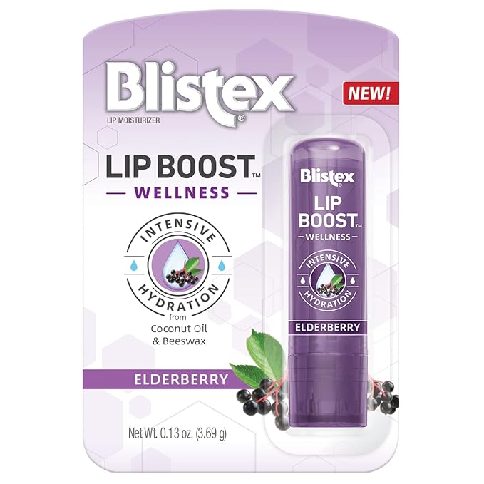 Blistex Lip Boost Wellness Intensive Hydration Elderberry