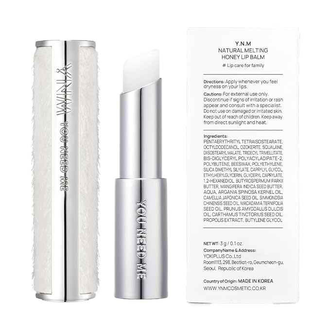 Natural Melting Honey Lip Balm 3g