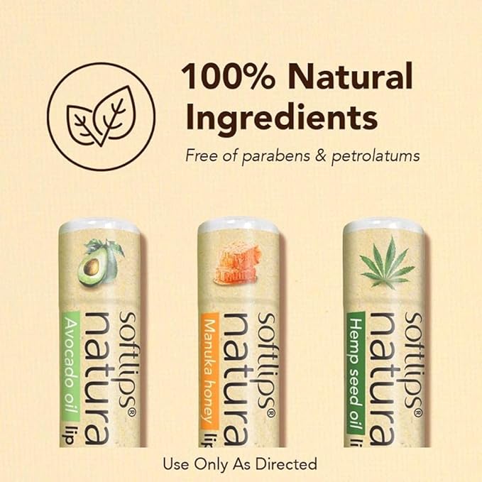 Softlips Natural with Avocado Oil Lip