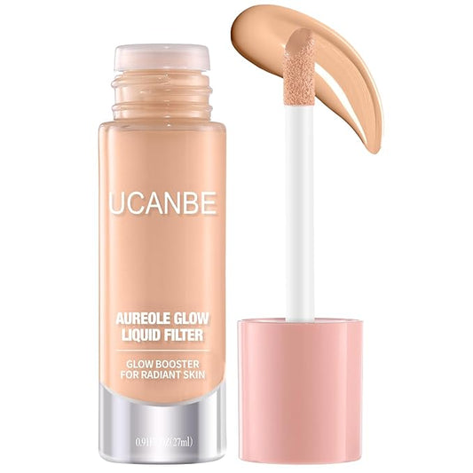 UCANBE Halo Glow Liquid Filter, Face Complexion Booster 0.91OZ