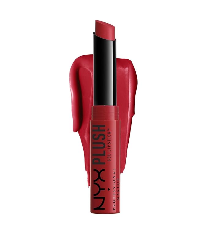 NYX Professional Makeup Plush Gel Lipstick, Sharp Femme, Gel
