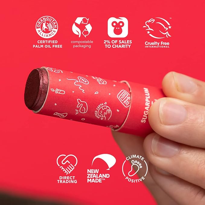 Ethique Sugarplum Nourishing Tinted Lip Balm