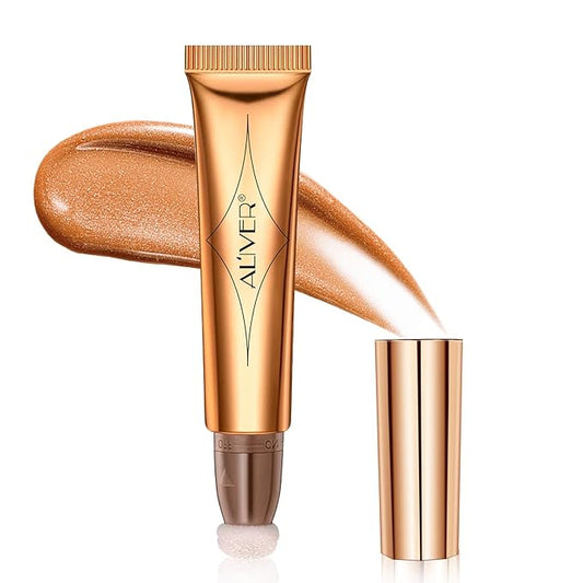 Liquid Highlighter Beauty Wand, Highlight Bronzer Stick with