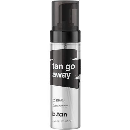 b.tan Self Tan Remover | Tan Go Away - Fast Sunless Tanner Eraser that Leaves Skin Prepped & Primed For Your Next Fake Tan, Vegan & Cruelty Free, Gentle Formula, 6.7 Fl Oz