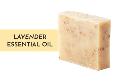 Lavender Oatmeal Bar Soap - Real