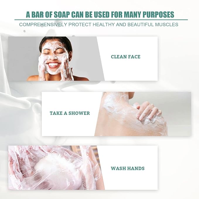 2PCs SkinFerm Collagen Milk Whitening Soap,