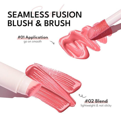 Liquid Cream Blush Stick Makeup for Cheeks |