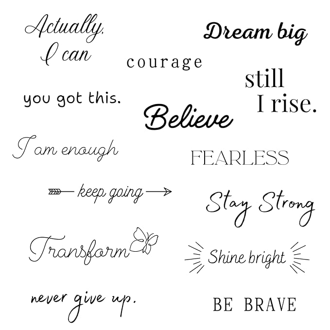 Believe Collection - Inspirational and Motivational Words Small Men