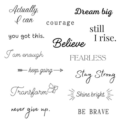 Believe Collection - Inspirational and Motivational Words Small Men