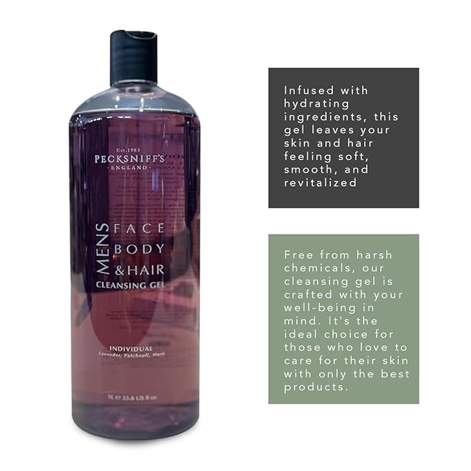 Pecksniff's Men's Luxurious Moisturizing Bath &