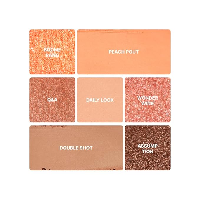 Espoir Real Eye Palette #1 Peachy Like (Warm