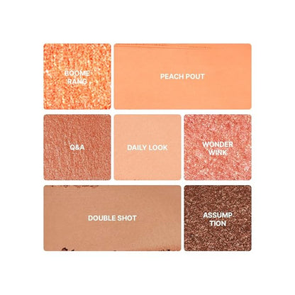 Espoir Real Eye Palette #1 Peachy Like (Warm