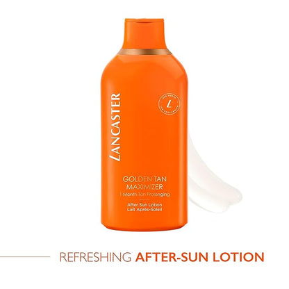 Lancaster GOLDEN TAN MAXIMIZER after sun lotion 13.5 Fl Oz (400 ml) - new 2020 packaging