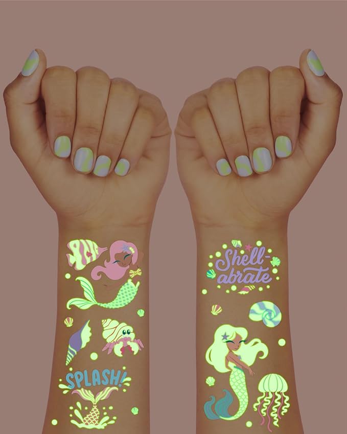 xo, Fetti Party Mermaid Glow in Dark + Crafts