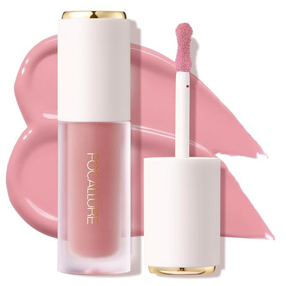 FOCALLURE Silky Cream Liquid Blush,Leaving a Matte Dewy