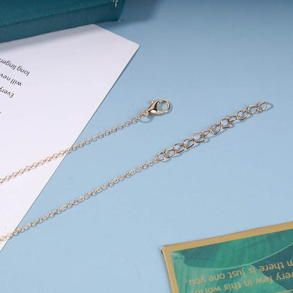 Boho Cross Y Necklace Gold Chain