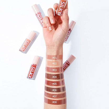 MAEPEOR Shiny Glossy Lipgloss Set 8PCS Non-Sticky Moisturizing Glossy