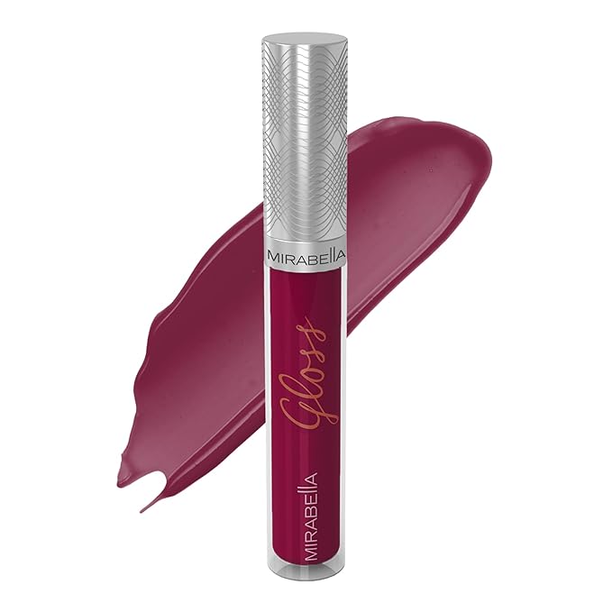 Mirabella Luxe Advanced Formula Moisturizing Lip Gloss, Long-Lasting Moisturizing
