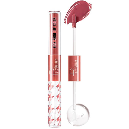 MIELIKKI Liquid Lipstick with Clear Lip Gloss, Dual Gloss,