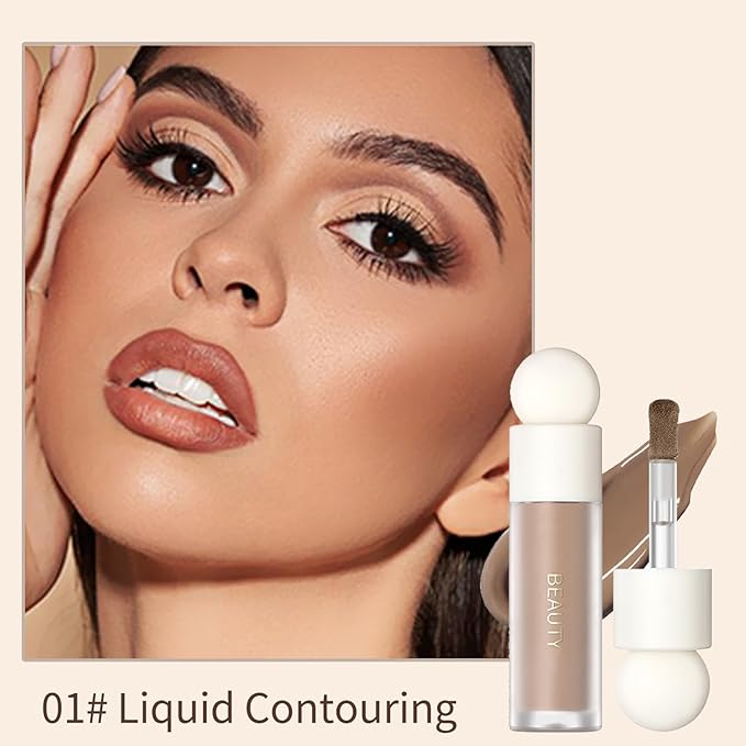 Erinde 3 Colors Liquid Highlighter Blush Contour Set,