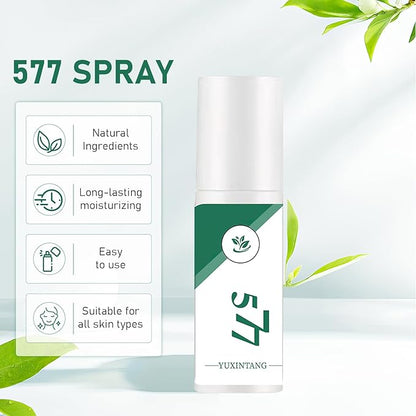 2Pcs Upgraded Anti-𝐟𝐫𝐞𝐜𝐤𝐥𝐞 Essence Oil, 577 𝐒𝐩𝐨𝐭 Remover Serum, Yuxintang Facial Spray, 577 Spray for Face, Body