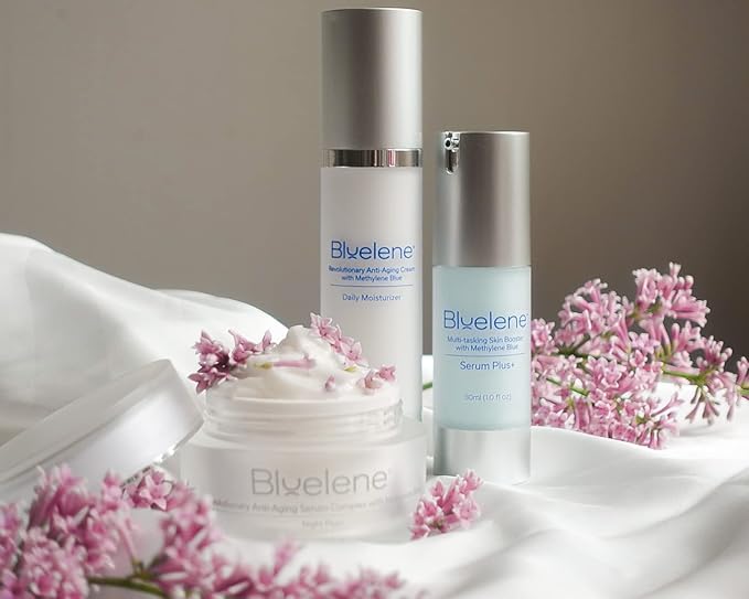 Serum Plus+ infused with Methylene Blue, Hyaluronic Acid, NextGen Vit C, and Aloe Vera. Suitable for Sensitive Skin
