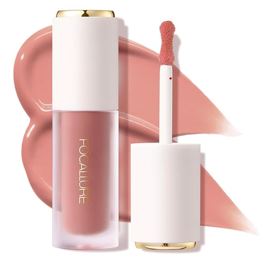 FOCALLURE Silky Cream Liquid Blush,Leaving a Matte Dewy
