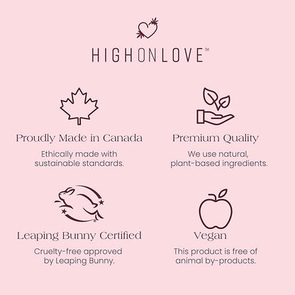 HIGHONLOVE O Oil, All Natural Hemp Oil, Personal Moisturizer for Women (10 ml)