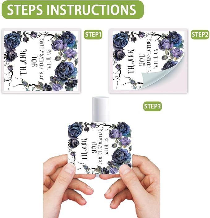 OLYCRAFT 100Pcs Self-Adhesive Lip Balm Tag Wrapping