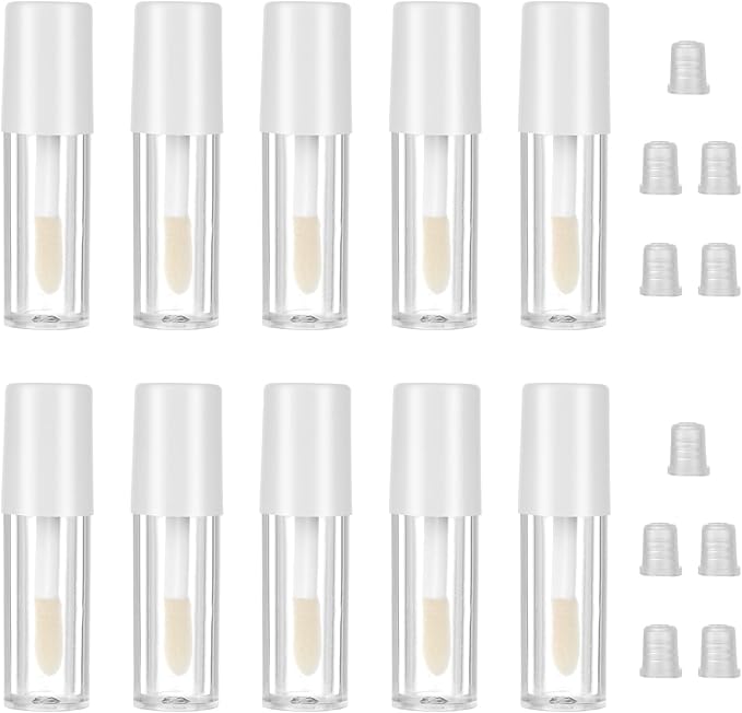 Empty Lip Gloss Tubes, 10 PCS 1. Mini Lip 2ml